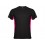 Спортивная футболка Tokyo мужская, черный/яркая фуксия
