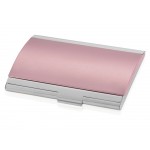 Визитница Смит, розовый/серебристый