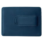 Картхолдер для двух карт и наличных денег с зажимом Crave, темно-синий