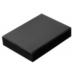 Картхолдер для двух карт и наличных денег с зажимом Crave, черный