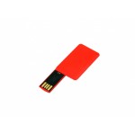 USB-флешка на 32 Гб в виде пластиковой карточки, красный