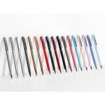 Ручка шариковая автоматическая BrunoVisconti® PALERMO цвет корпуса серебряный, 0.7 мм