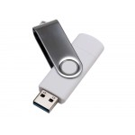 USB3.0/USB Type-C флешка на 32 Гб Квебек C, белый