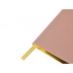 Еженедельник недатированный А6 Morandi. Пыльная роза с нашивкой, пыльно-розовый