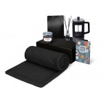 Подарочный набор Re:y. Vive с пледом, френч-прессом и кофе