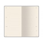 Еженедельник недатированный А6 Verde с нашивкой, зеленый