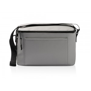 Сумка-холодильник из искусственной кожи с регулируемыми ручками Дэнвер (DENVER), серый