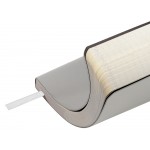 Ежедневник недатированный А5 Megapolis Color Flex New, светло-серый