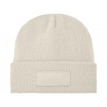 Шапка Бореас с нашивками, бежевый