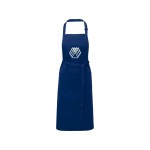 Фартук Andrea плотностью 240 г/м² с регулируемой завязкой на шее - Темно - синий