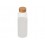 Бутылка для воды стеклянная Refine, в чехле, 550 мл, белый (P)