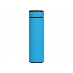 Термос Confident с покрытием soft-touch 420мл, голубой
