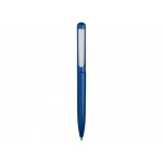 Ручка металлическая шариковая Skate с матовым покрытием, темно-синий