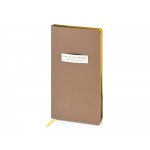 Еженедельник недатированный А6 Total beige с нашивкой, бежевый