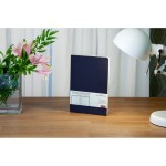 Ежедневник А5 недатированный Megapolis Velvet Flex, темно-синий Navy