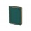 Ежедневник недатированный А5 Royal, зеленый с бронзовым срезом