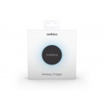 Беспроводное зарядное устройство Rombica  NEO Core Quick c быстрой зарядкой, черный (с лого) (Р)