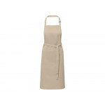 Фартук Andrea плотностью 240 г/м² с регулируемой завязкой на шее - Oatmeal