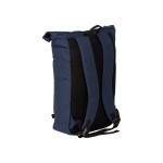Рюкзак на липучке Vel из переработанного пластика, синий