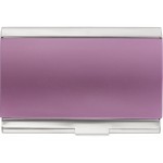 Визитница Смит, фиолетовый/серебристый