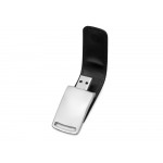 Флеш-карта USB 2.0 16 Gb с магнитным замком Vigo, черный/серебристый