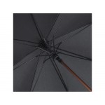 Зонт-трость 7399 Alugolf полуавтомат, черный/медный
