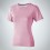 Нанаймо женская футболка с коротким рукавом, светло-розовый