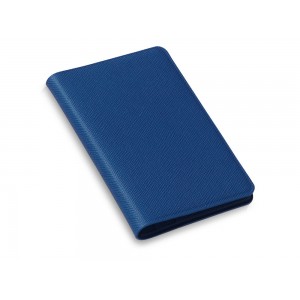 Футляр-книжка на 4-е карты с RFID Фэйвор (Favor), синий