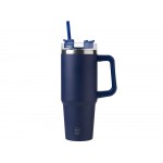 Термокружка KRANSTON с двойными стенками из переработанной нержавеющей стали, синий нейви