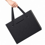 Коробка подарочная Сапфир, черно - серая