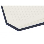 Блокнот А5 в гибкой обложке Chaplin, синий