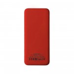 Внешний аккумулятор Kris soft touch, 10000mAh (Красный)