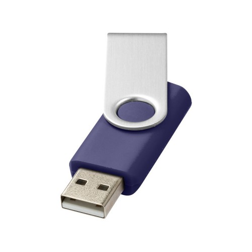 USB-флешка на 16 Гб Rotate Basic, ярко-синий