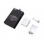 Внешний аккумулятор Brick 10 с быстрой зарядкой QC/PD, 10000 мАч, белый