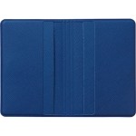 Футляр-книжка на 4-е карты с RFID Favor, синий