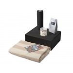 Подарочный набор Re:y. Warm с пледом, термосом и чаем