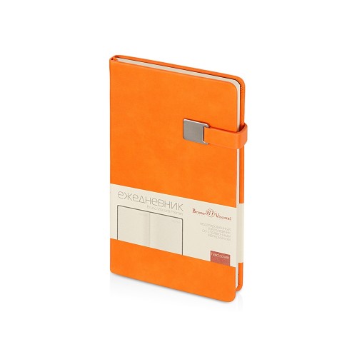 Ежедневник недатированный А5 Premier, оранжевый Ежедневник недатированный А5 Premier, оранжевый