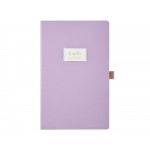 Ежедневник недатированный А5 Zefir с нашивкой, сиреневый