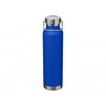 Бутылка для воды с вакуумной изоляцией Thor объемом 650 мл из переработанной нержавеющей стали, сертифицированной по стандарту RCS - Ярко-синий