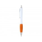 Nash шариковая ручка из переработанной пластмассы - Оранжевый (синие чернила)