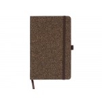 Блокнот из кофейных зерен А5 Coffee notes, твердая обложка, 80 листов 70 гр/м2 белой бумаги, кофейный