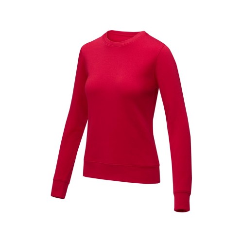 Женский свитер Zenon с круглым вырезом, красный
