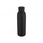 Illuminate бутылка-термос для воды с двойными стенками объемом 650 мл из переработанной нержавеющей стали, сертифицированной по стандарту RCS - сплошной черный