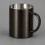 Стальная кружка с двойными стенками Altai, gun metal
