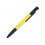 Ручка-стилус металлическая шариковая многофункциональная (6 функций) Multy, желтый