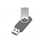 Флеш-карта USB 2.0 16 Gb Квебек, серый