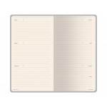 Еженедельник недатированный А6 Black с нашивкой, черный