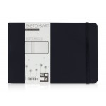 Скетчбук Sketch & Art в твердом переплете 213х146 мм, 96 л. белой бумаги 180 г/м2, черный