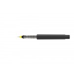 Капиллярная ручка в корпусе из переработанного материала rPET RECYCLED PET PEN PRO FL, черный с желтым