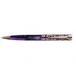 Ручка шариковая Pierre Cardin L'ESPRIT. Цвет - фиолетовый. Упаковка L.